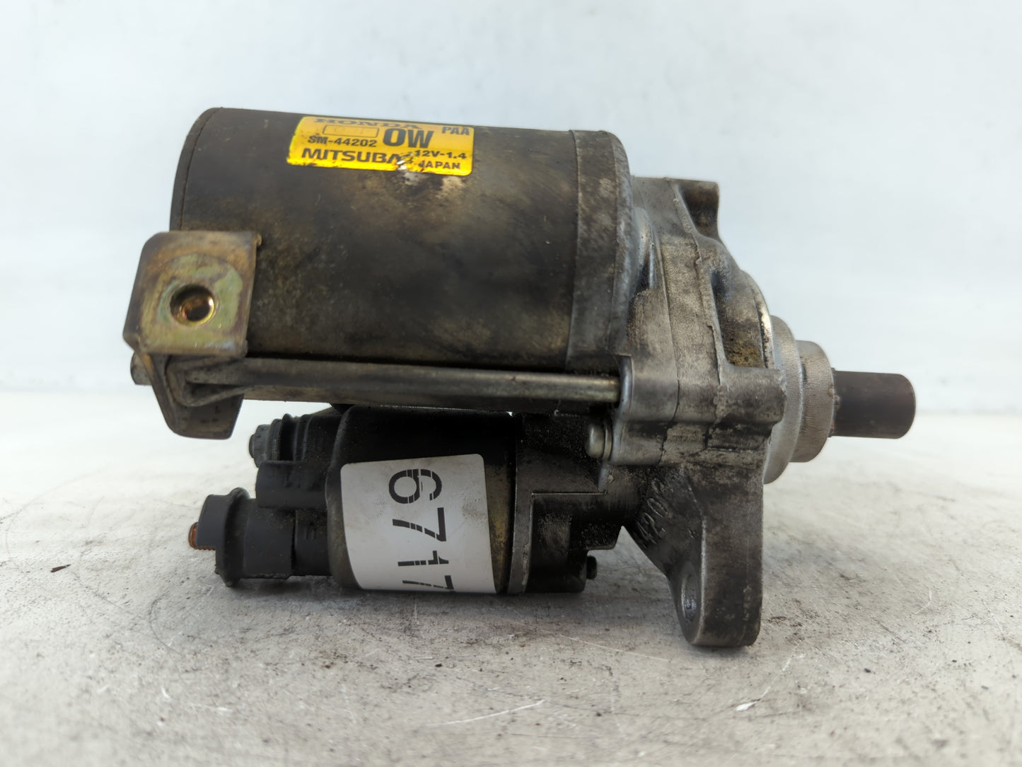 1998-2002 Honda Accord Car Starter Motor Solenoid OEM P/N:SM-44202 Fits Fits 1998 1999 2000 2001 2002 OEM Used Auto Parts - 