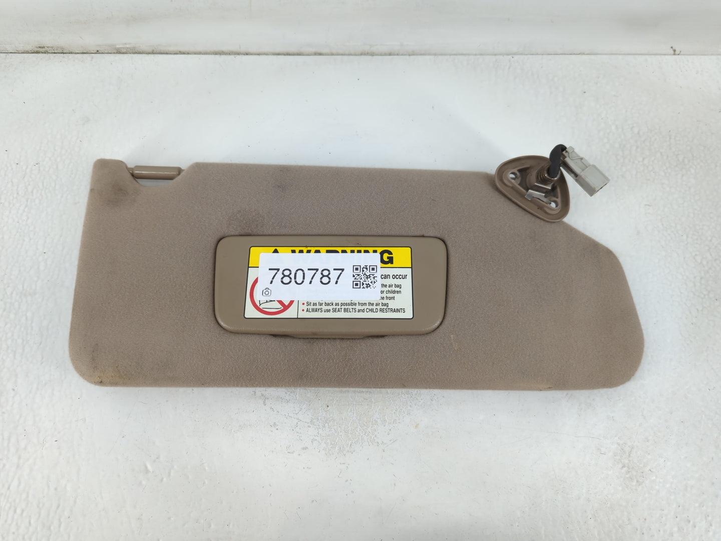 1998-2002 Honda Accord Sun Visor Shade Replacement Passenger Right Mirror Fits Fits 1998 1999 2000 2001 2002 OEM Used Auto P