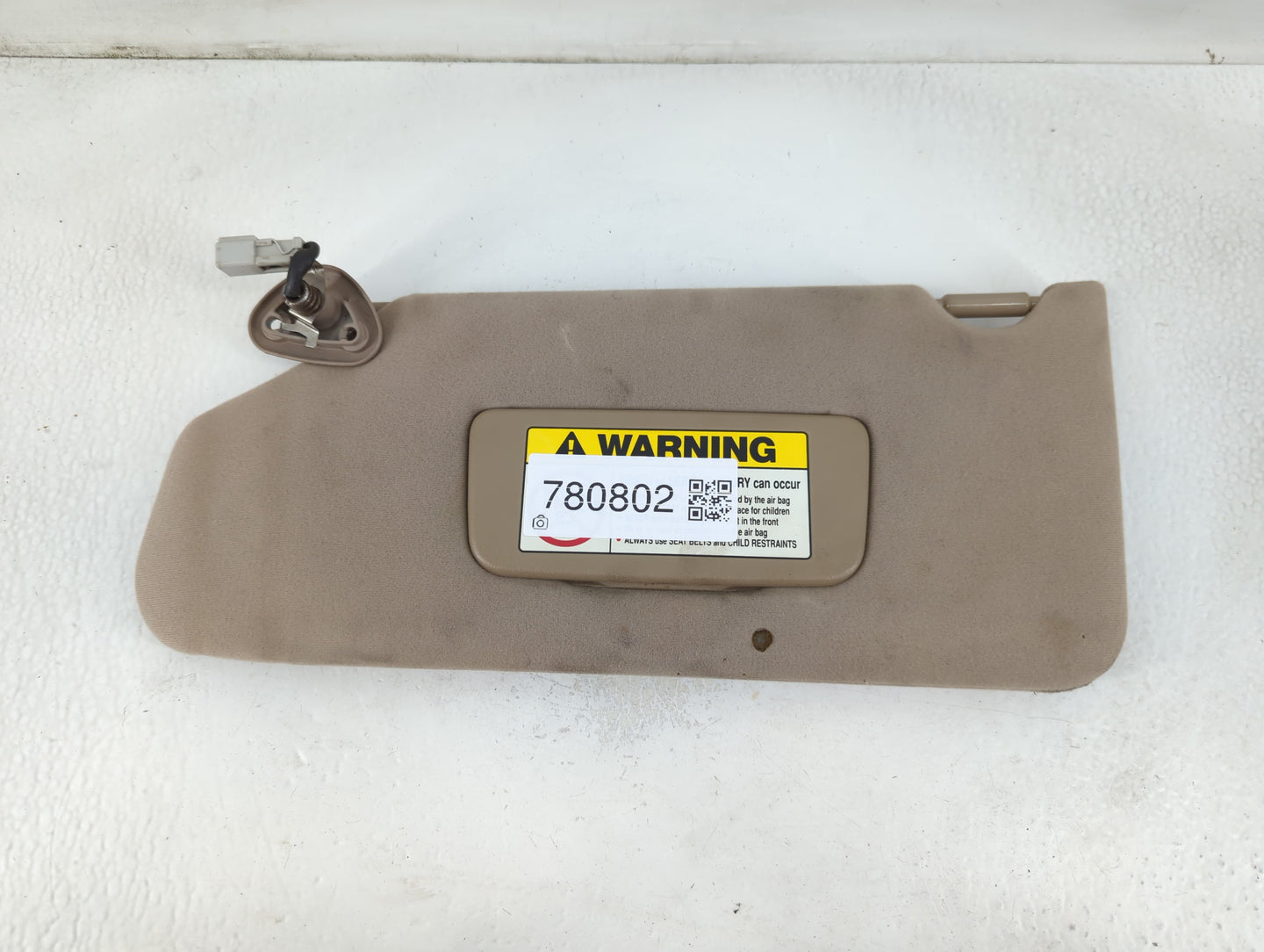 1998-2002 Honda Accord Sun Visor Shade Replacement Driver Left Mirror Fits Fits 1998 1999 2000 2001 2002 OEM Used Auto Parts