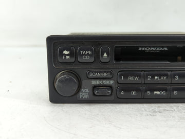 1998-2002 Honda Accord Radio AM FM Cd Player Receiver Replacement P/N:F91197303C 39100-S84-A020-M1 Fits OEM Used Auto Parts