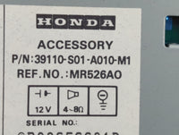 2000 Honda Civic Radio AM FM Cd Player Receiver Replacement P/N:39110-S01-A010-M1 Fits OEM Used Auto Parts - Oemusedautopart
