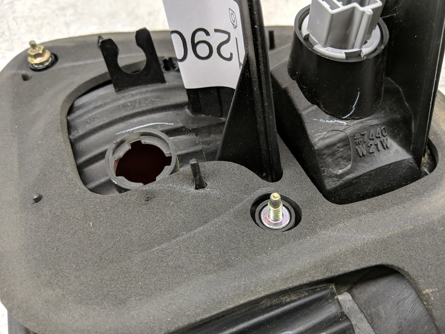 1999-2000 Honda Civic Tail Light Assembly Driver Left OEM Fits Fits 1999 2000 OEM Used Auto Parts - Oemusedautoparts1.com