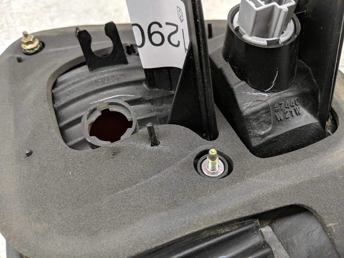 1999-2000 Honda Civic Tail Light Assembly Driver Left OEM Fits Fits 1999 2000 OEM Used Auto Parts - Oemusedautoparts1.com