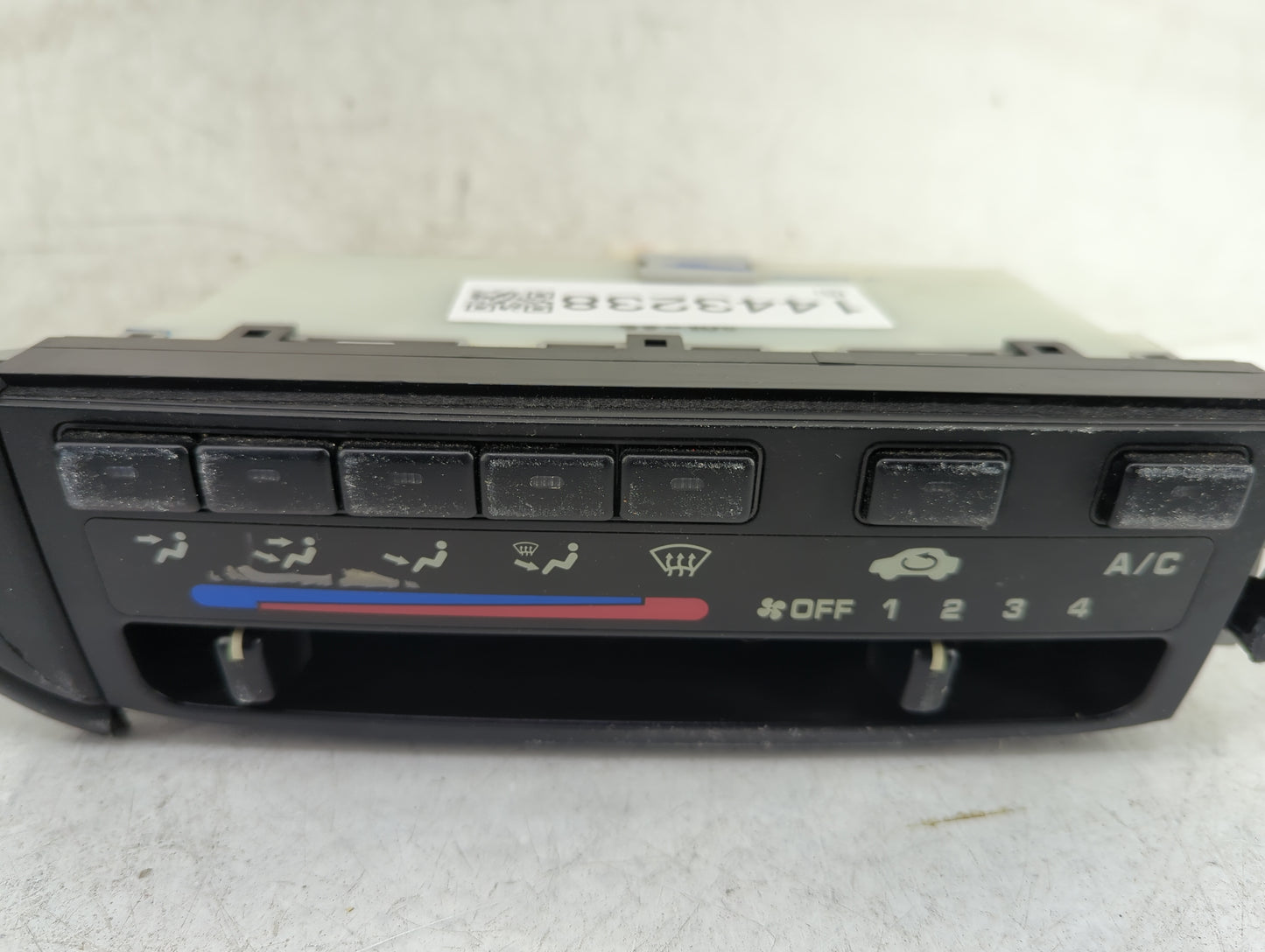 1999-2000 Honda Civic Climate Control Module Temperature AC/Heater Replacement Fits Fits 1999 2000 OEM Used Auto Parts - Oem