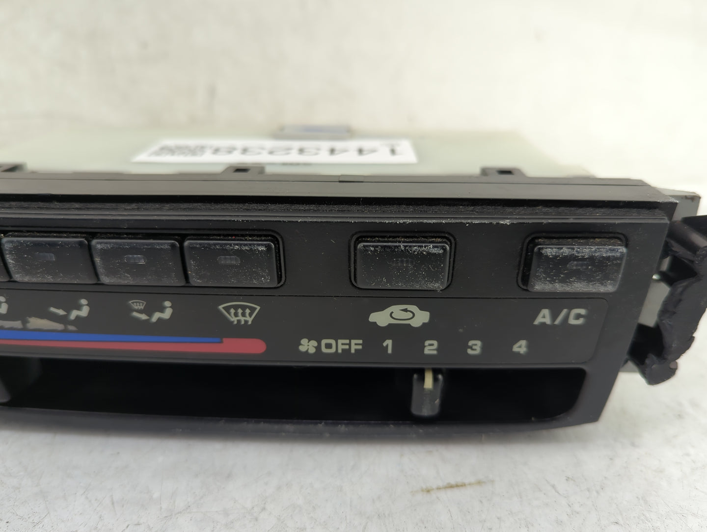 1999-2000 Honda Civic Climate Control Module Temperature AC/Heater Replacement Fits Fits 1999 2000 OEM Used Auto Parts - Oem