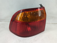 1999-2000 Honda Civic Tail Light Assembly Driver Left OEM Fits Fits 1999 2000 OEM Used Auto Parts - Oemusedautoparts1.com