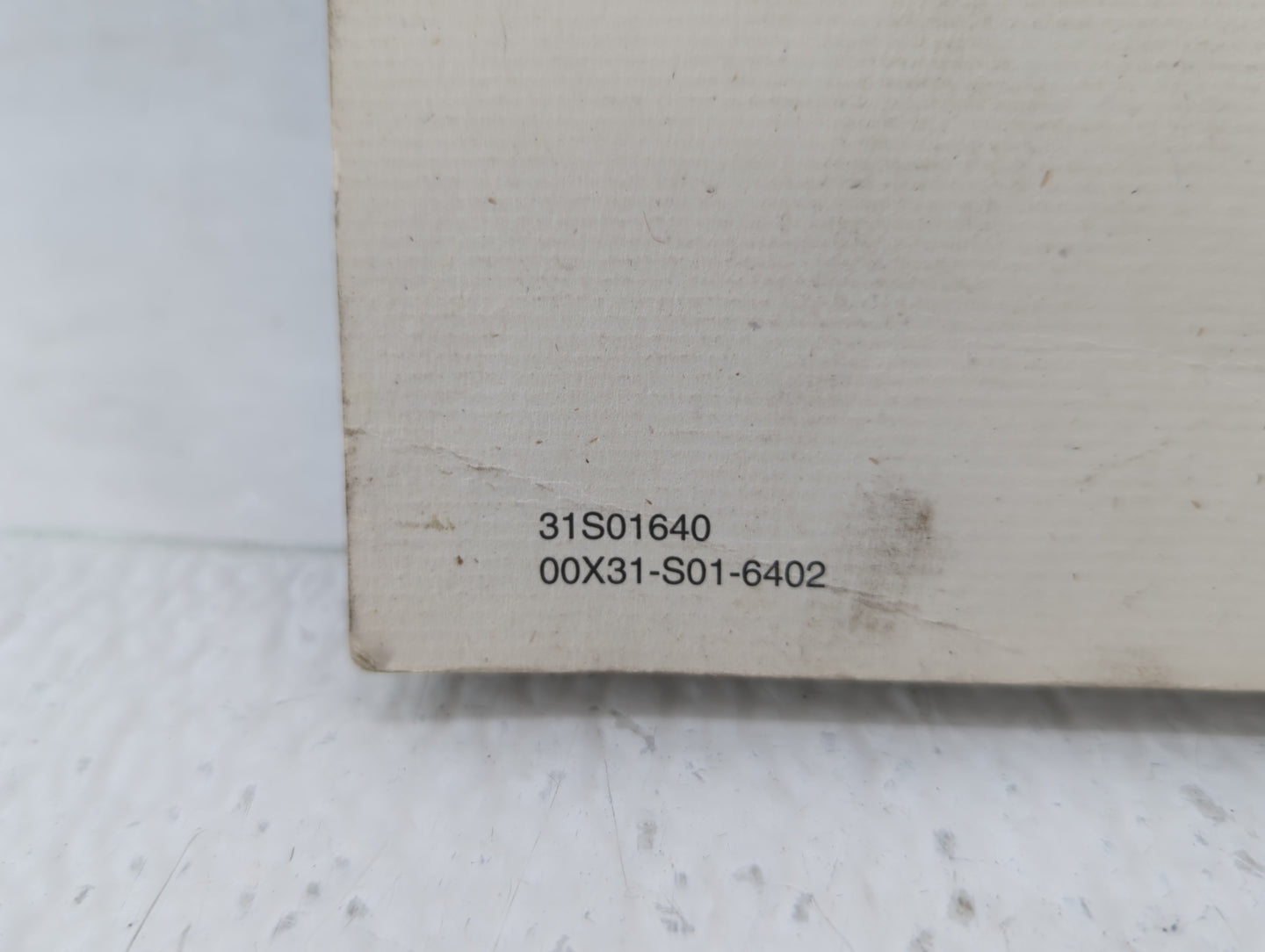 2000 Honda Civic Owners Manual Book Guide P/N:00X31-S01-6402 31S01640 OEM Used Auto Parts - Oemusedautoparts1.com