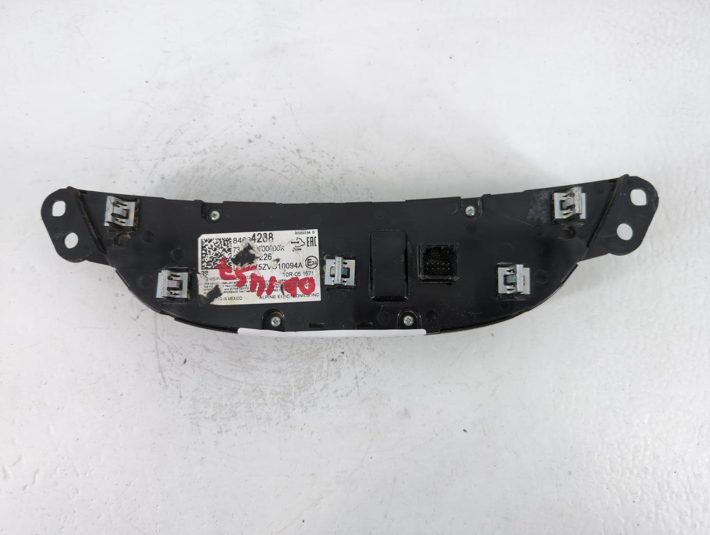 1999-2000 Honda Civic Climate Control Module Temperature AC/Heater Replacement P/N:84684288 S04A0 Fits Fits 1999 2000 OEM Us