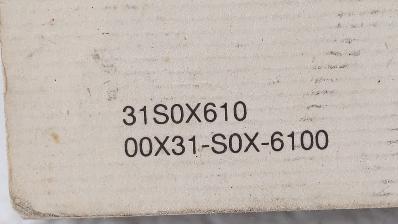 2000 Honda Odyssey Owners Manual Book Guide OEM Used Auto Parts - Oemusedautoparts1.com