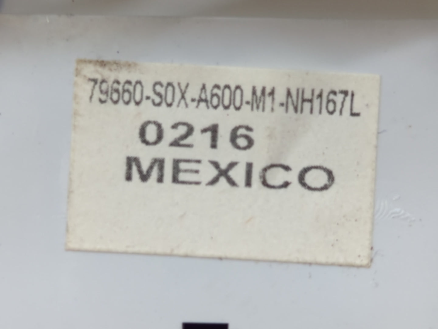 2000 Honda Odyssey Master Power Window Switch Replacement Driver Side Left P/N:79660-S0X-A600-M1 Fits OEM Used Auto Parts - 