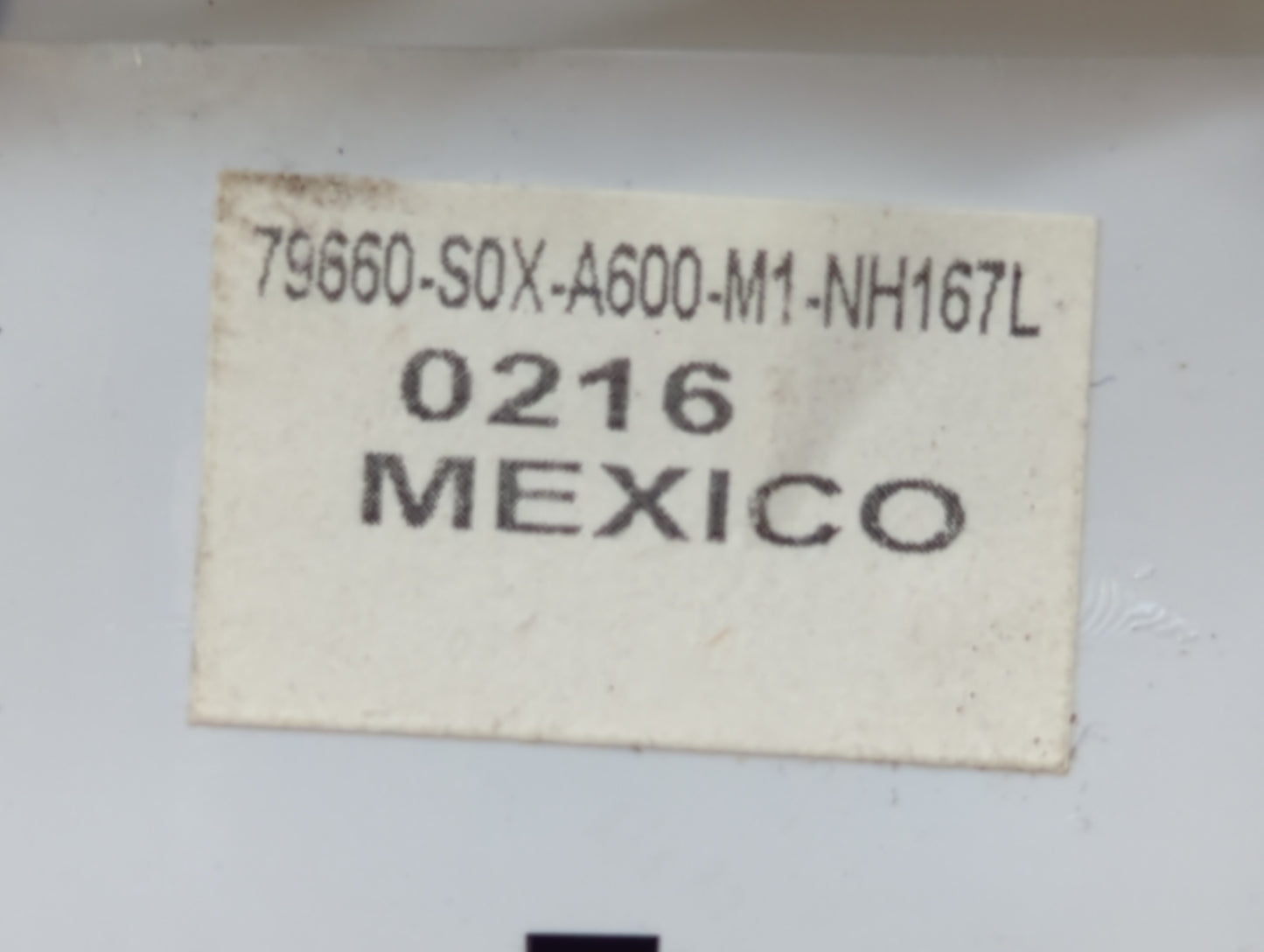 2000 Honda Odyssey Master Power Window Switch Replacement Driver Side Left P/N:79660-S0X-A600-M1 Fits OEM Used Auto Parts - 