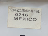 2000 Honda Odyssey Master Power Window Switch Replacement Driver Side Left P/N:79660-S0X-A600-M1 Fits OEM Used Auto Parts - 