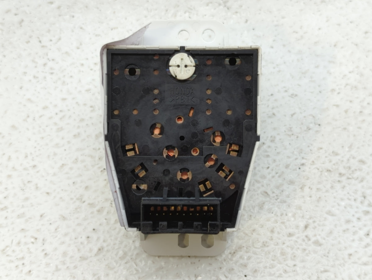 2000 Honda Odyssey Master Power Window Switch Replacement Driver Side Left P/N:79660-S0X-A600-M1 Fits OEM Used Auto Parts - 