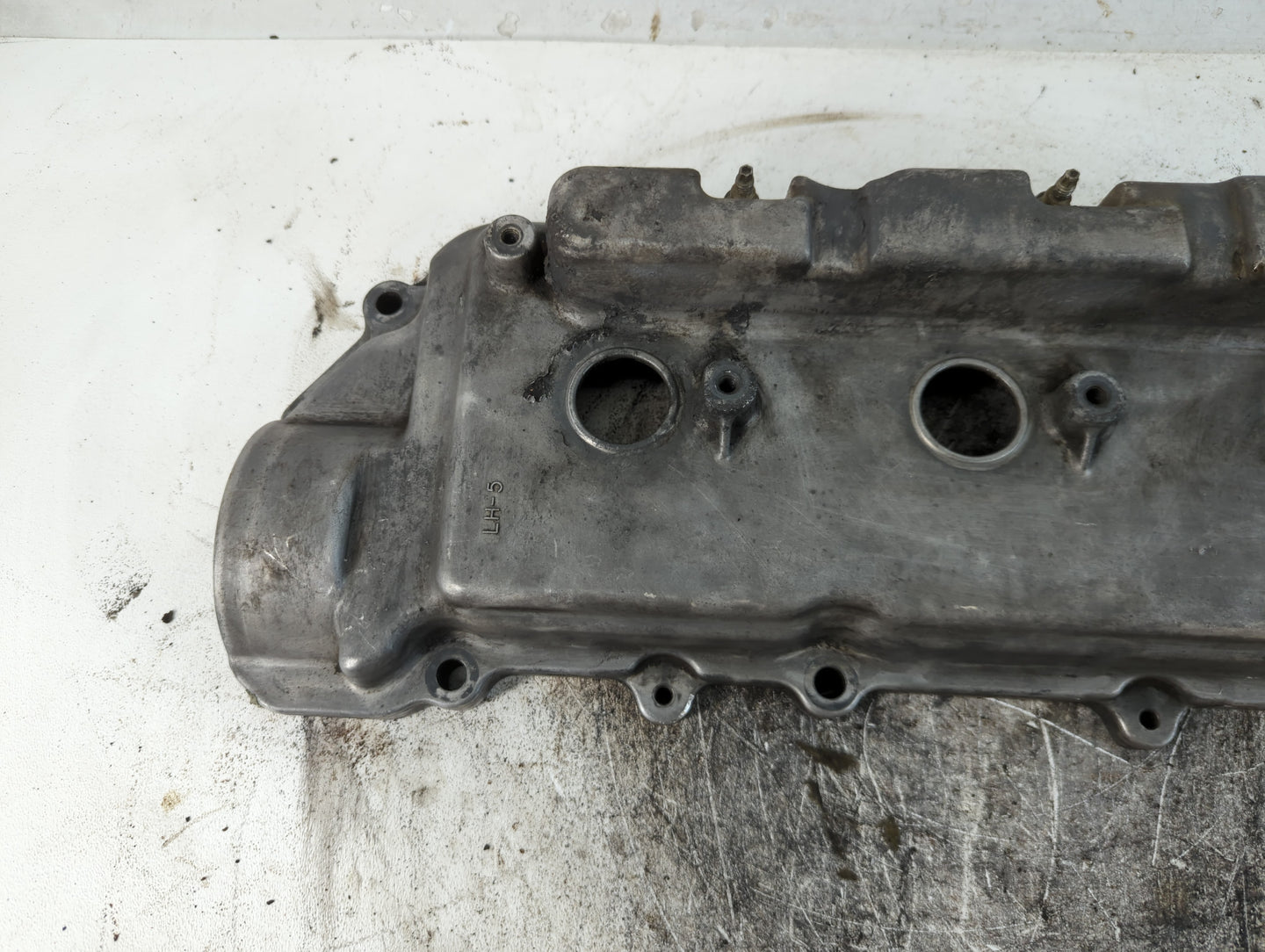 2000 Honda Prelude Driver Left Cylinder Head Valve Cover P/N:11212-0A021 Fits OEM Used Auto Parts - Oemusedautoparts1.com