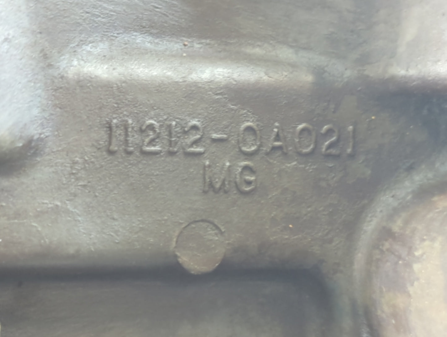 2000 Honda Prelude Driver Left Cylinder Head Valve Cover P/N:11212-0A021 Fits OEM Used Auto Parts - Oemusedautoparts1.com