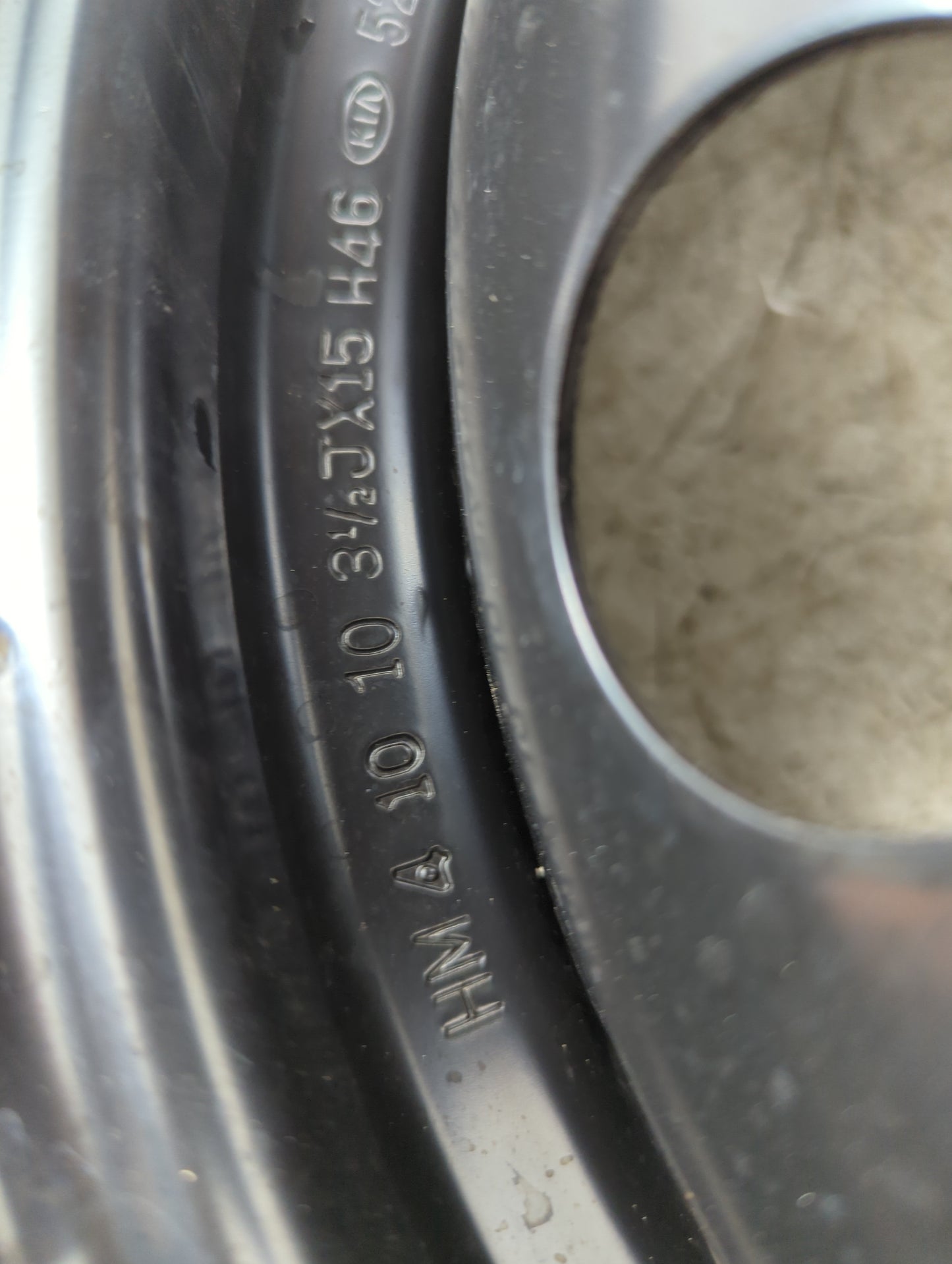 2000-2003 Hyundai Accent Spare Donut Tire Wheel Rim Oem - Oemusedautoparts1.com