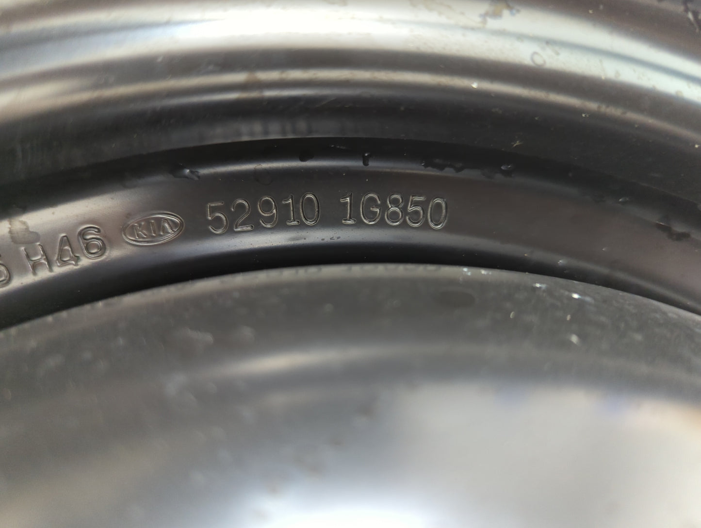 2000-2003 Hyundai Accent Spare Donut Tire Wheel Rim Oem - Oemusedautoparts1.com