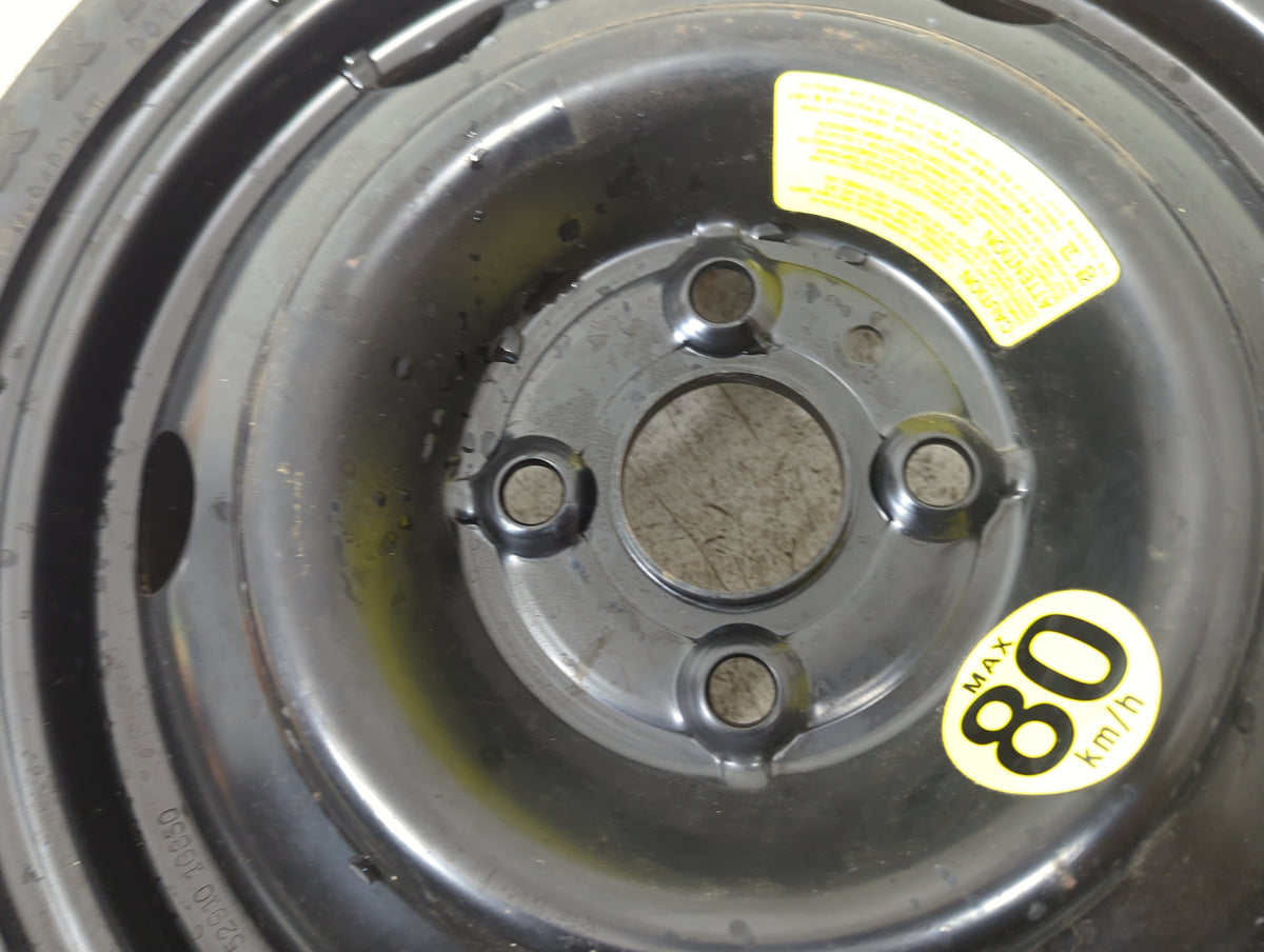 2000-2003 Hyundai Accent Spare Donut Tire Wheel Rim Oem - Oemusedautoparts1.com