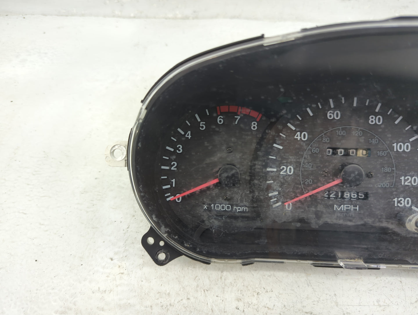 2000 Hyundai Accent Instrument Cluster Speedometer Gauges Miles:100K Fits OEM Used Auto Parts - Oemusedautoparts1.com