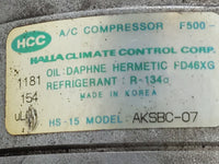 1998-2000 Hyundai Elantra Air Conditioning A/c Ac Compressor Oem - Oemusedautoparts1.com