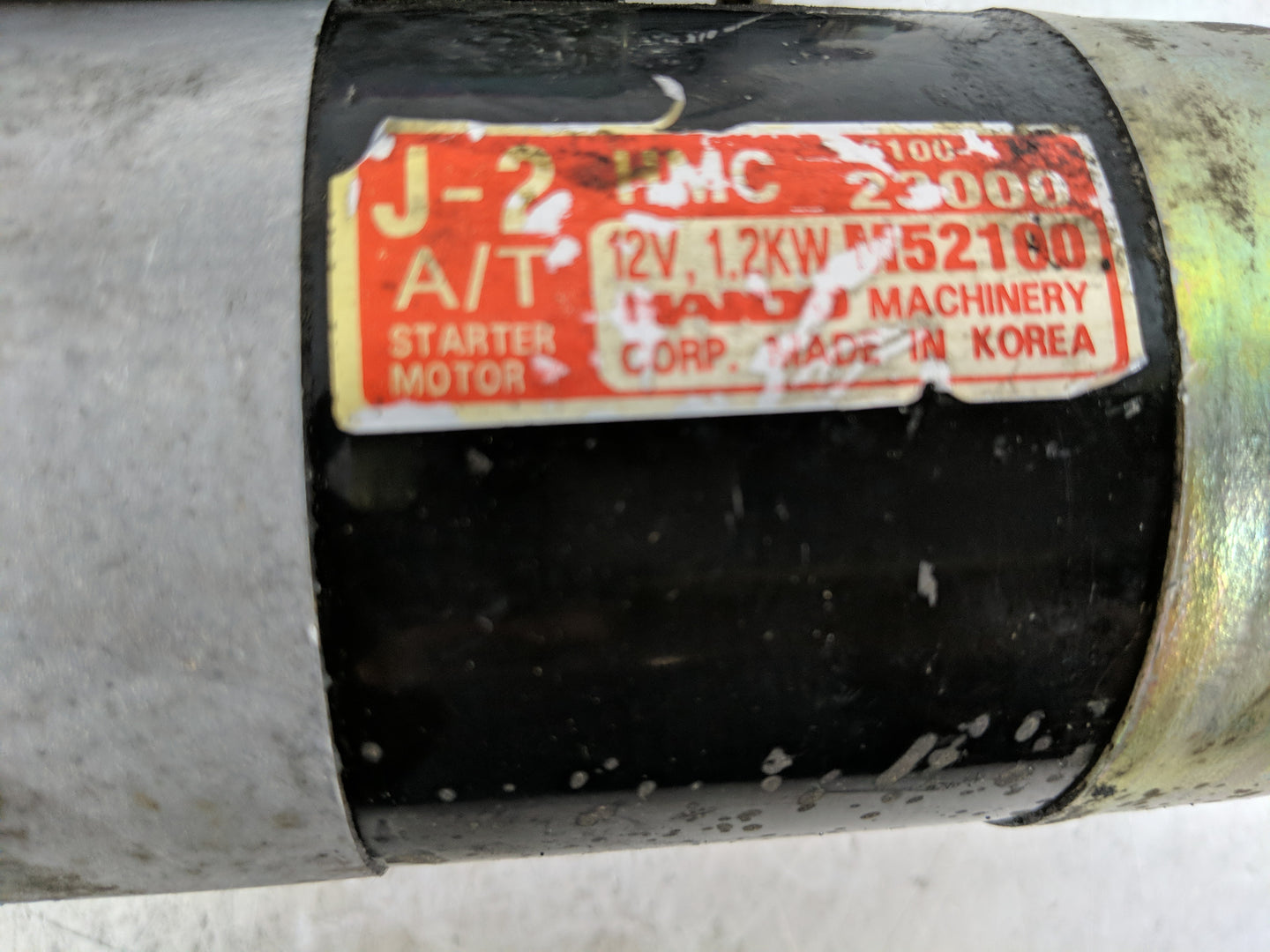 1996-2004 Hyundai Elantra Car Starter Motor Solenoid OEM P/N:1250300 36100 23060 Fits OEM Used Auto Parts - Oemusedautoparts