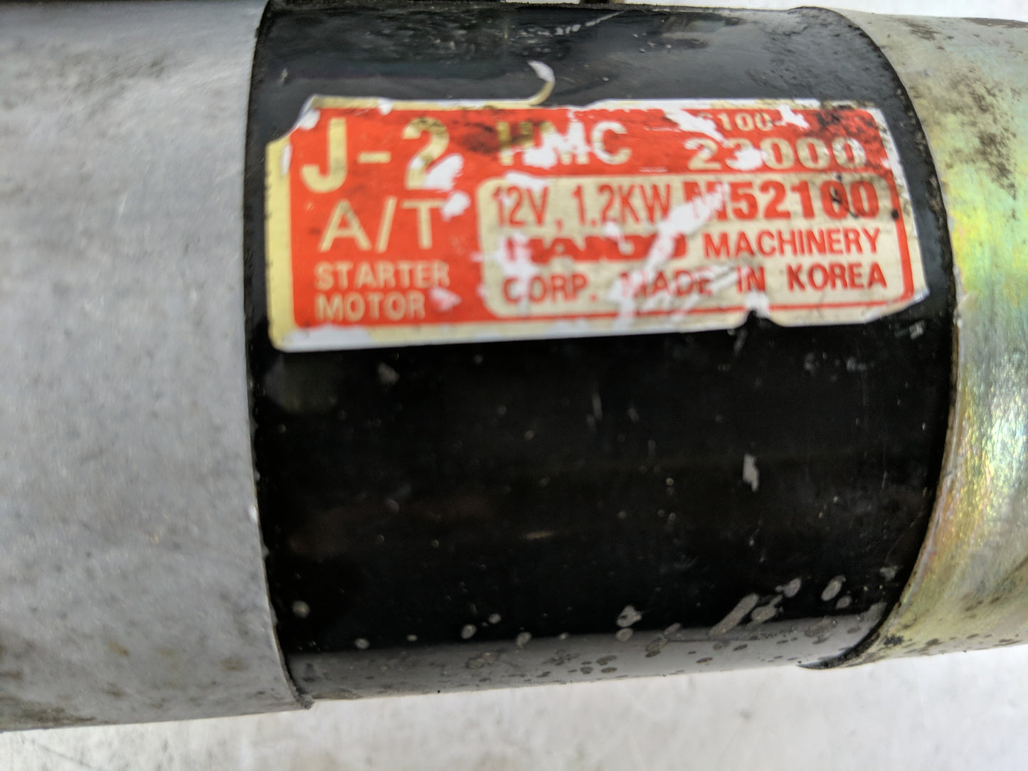 1996-2004 Hyundai Elantra Car Starter Motor Solenoid OEM P/N:1250300 36100 23060 Fits OEM Used Auto Parts - Oemusedautoparts