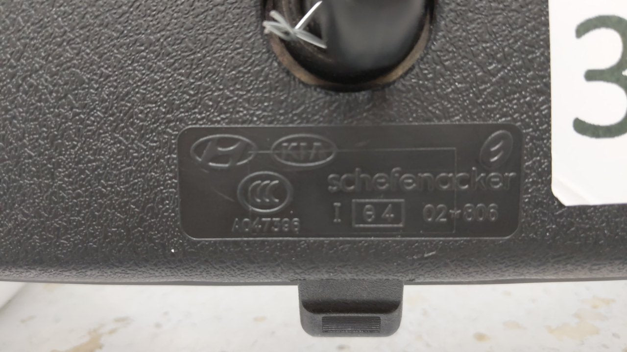 2000 Hyundai Elantra Interior Rear View Mirror Replacement OEM Fits OEM Used Auto Parts - Oemusedautoparts1.com