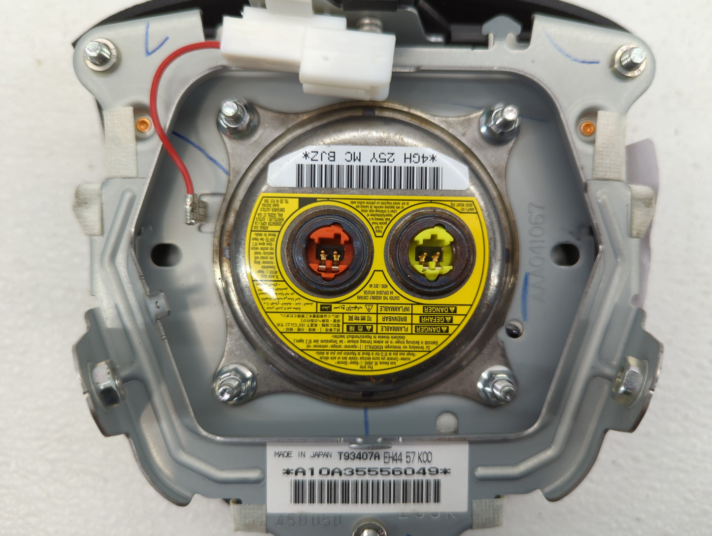 1998-2001 Infiniti Q45 Air Bag Driver Left Steering Wheel Mounted P/N:EH44 57 K00 Fits Fits 1998 1999 2000 2001 OEM Used Aut