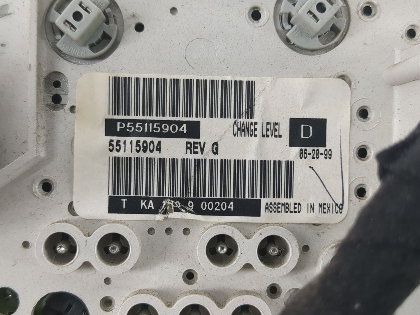 1999-2004 Jeep Grand Cherokee Climate Control Module Temperature AC/Heater Replacement P/N:P55115904 Fits OEM Used Auto Part