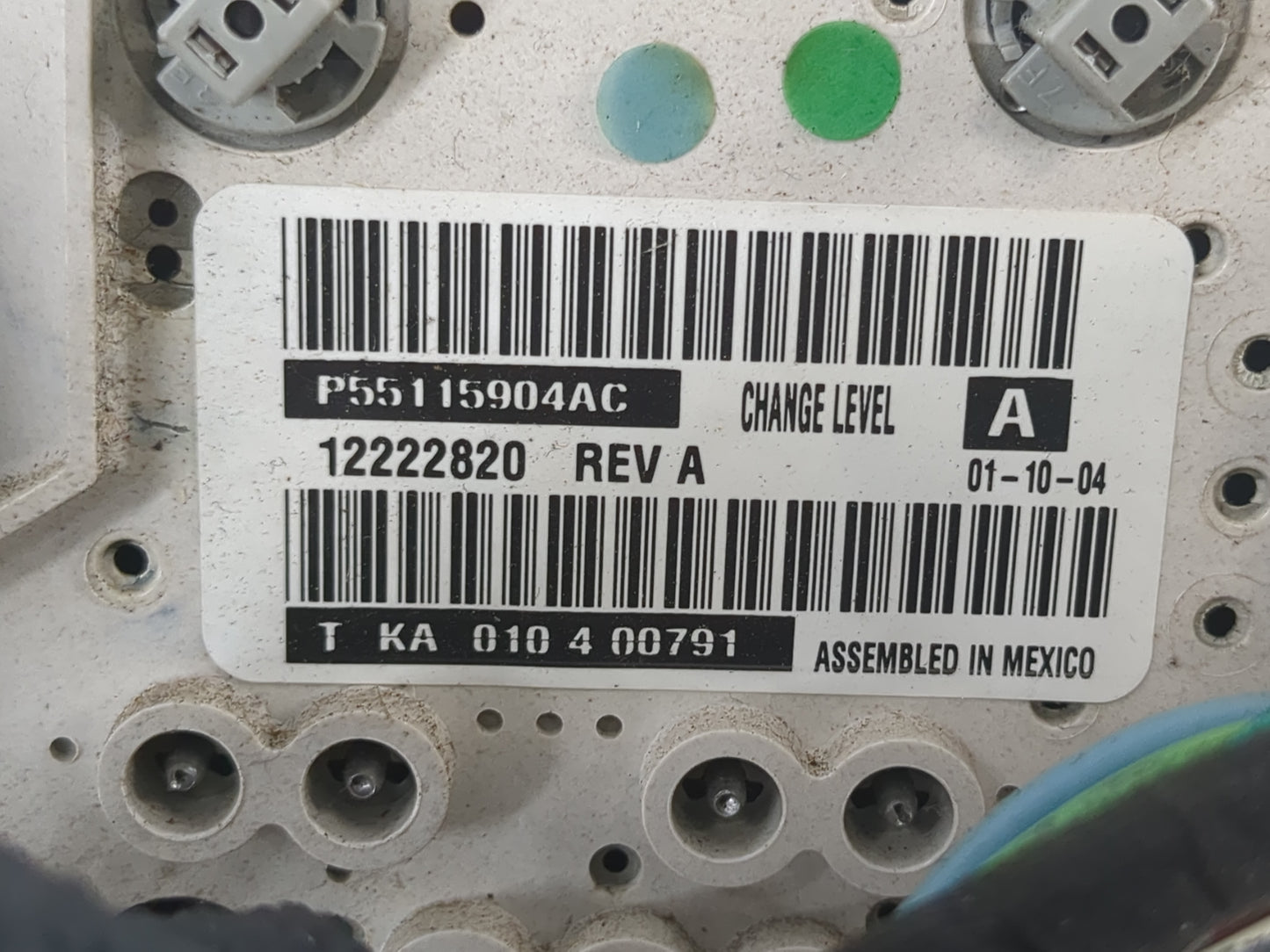 1999-2004 Jeep Grand Cherokee Climate Control Module Temperature AC/Heater Replacement P/N:P55115904AC 12222820 Fits OEM Use
