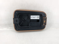 2000 Jeep Grand Cherokee Center Console Armrest Cover Lid Cream - Oemusedautoparts1.com