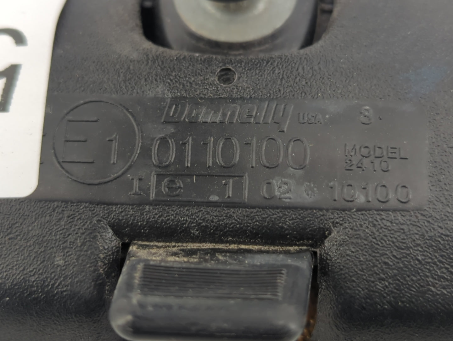 2000 Jeep Grand Cherokee Interior Rear View Mirror Replacement OEM P/N:E10110100 Fits OEM Used Auto Parts - Oemusedautoparts