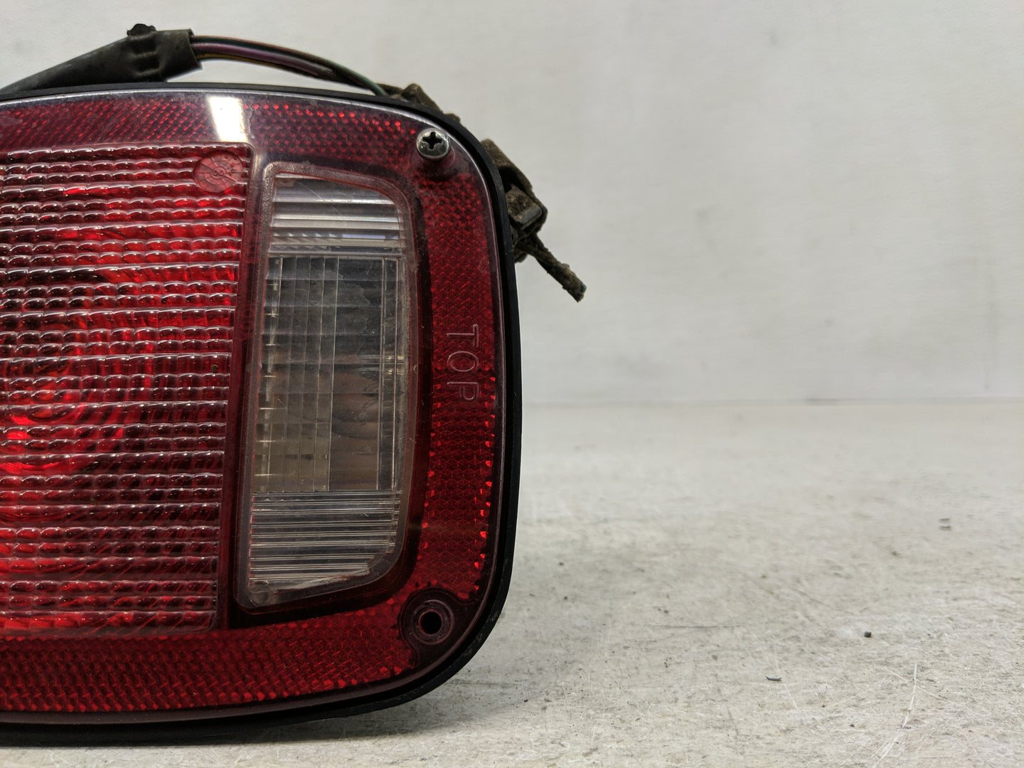2000 Jeep Wrangler Tail Light Assembly Driver Left OEM P/N:56018649 Fits OEM Used Auto Parts - Oemusedautoparts1.com