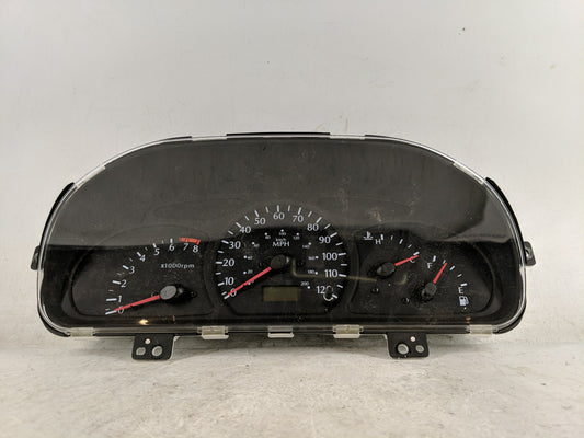 2001-2002 Kia Rio Instrument Cluster Speedometer Gauges P/N:2003-4390 20010923, 0K32B55430 N Fits Fits 2001 2002 OEM Used Au
