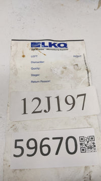 2000 Kia Magentis Headrest Head Rest Rear Center Seat Fits OEM Used Auto Parts - Oemusedautoparts1.com