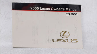 compare product 2000 Lexus Es300 Owners Manual Book Guide OEM Used Auto Parts