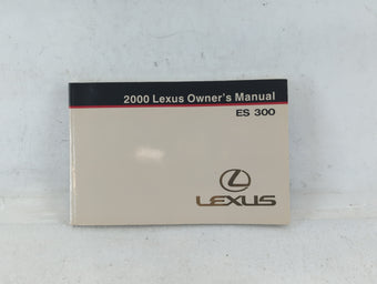 compare product 2000 Lexus Es300 Owners Manual Book Guide OEM Used Auto Parts
