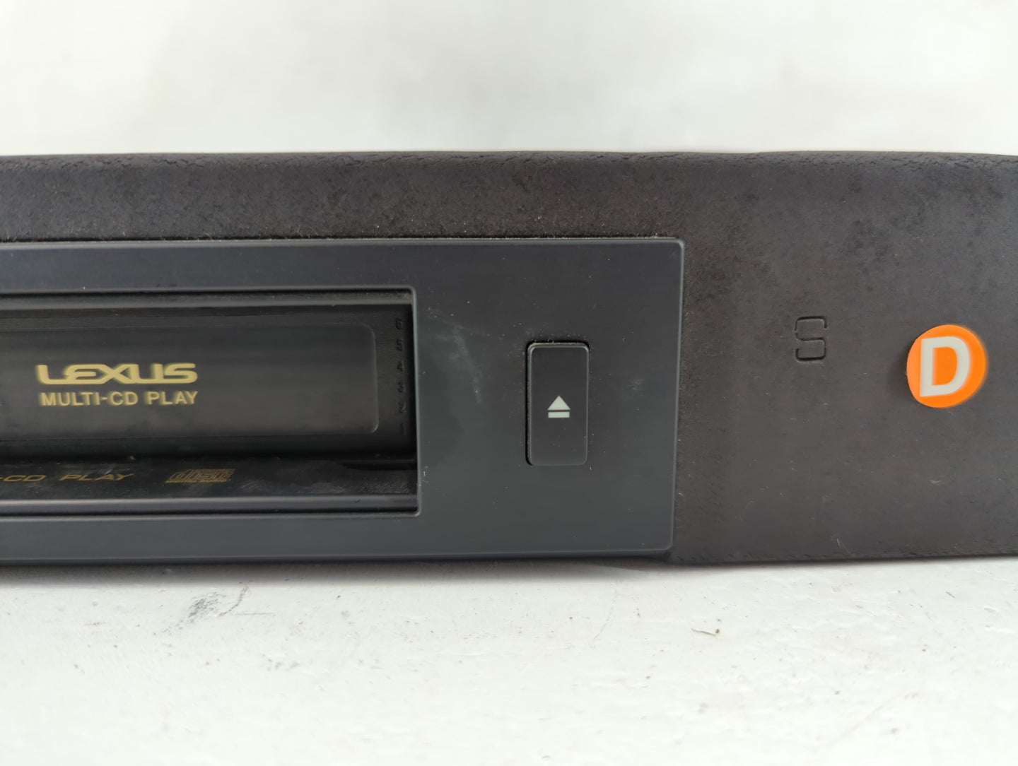 2000 Lexus Gs300 Radio AM FM Cd Player Receiver Replacement P/N:CDX-M8476ZT 86270-30160 Fits OEM Used Auto Parts - Oemusedau