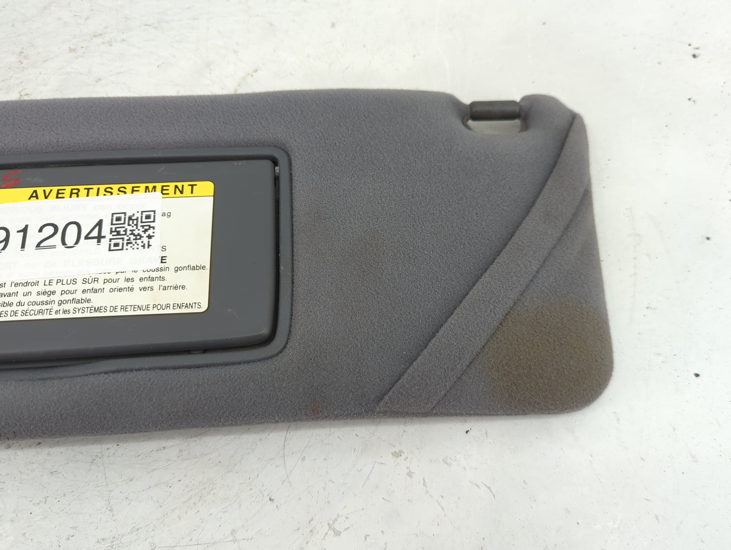 2000 Lexus Ls400 Sun Visor Shade Replacement Driver Left Mirror Fits OEM Used Auto Parts - Oemusedautoparts1.com