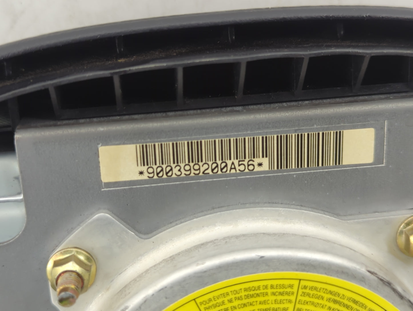 1998-2000 Lexus Ls400 Air Bag Driver Left Steering Wheel Mounted Fits Fits 1998 1999 2000 OEM Used Auto Parts - Oemusedautop