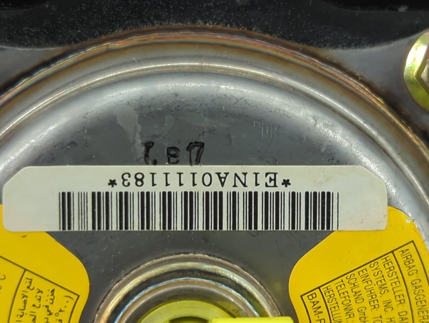 2000 Lexus Rx300 Air Bag Driver Left Steering Wheel Mounted - Oemusedautoparts1.com