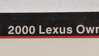 2000 Lexus Rx300 Owners Manual Book Guide OEM Used Auto Parts - Oemusedautoparts1.com