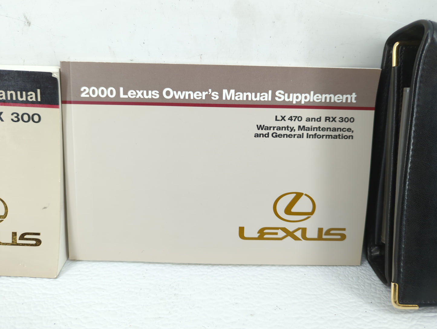 2000 Lexus Rx300 Owners Manual Book Guide OEM Used Auto Parts - Oemusedautoparts1.com