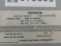 2000 Lexus Rx300 Radio AM FM Cd Player Receiver Replacement P/N:86120-48050 Fits OEM Used Auto Parts - Oemusedautoparts1.com