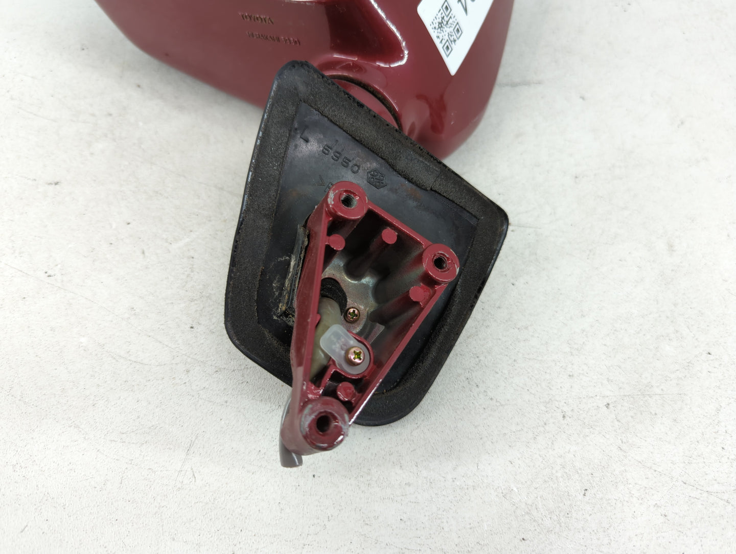 1999-2003 Lexus Rx300 Driver Left Side View Manual Door Mirror Red - Oemusedautoparts1.com