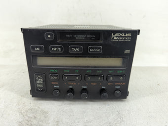 compare product 2000 Lexus Sc400 Radio AM FM Cd Player Receiver Replacement P/N:86120-24301 Fits OEM Used Auto Parts