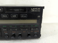 2000 Lexus Sc400 Radio AM FM Cd Player Receiver Replacement P/N:86120-24301 Fits OEM Used Auto Parts - Oemusedautoparts1.com