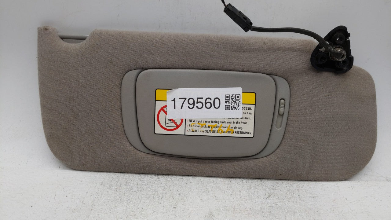 2000 Lincoln Ls Sun Visor Shade Replacement Passenger Right Mirror Fits OEM Used Auto Parts - Oemusedautoparts1.com