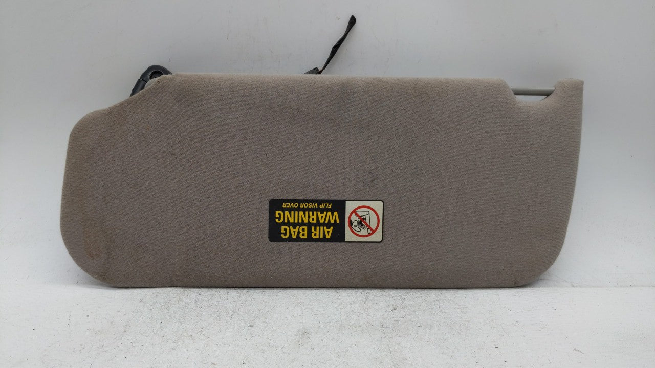 2000 Lincoln Ls Sun Visor Shade Replacement Passenger Right Mirror Fits OEM Used Auto Parts - Oemusedautoparts1.com