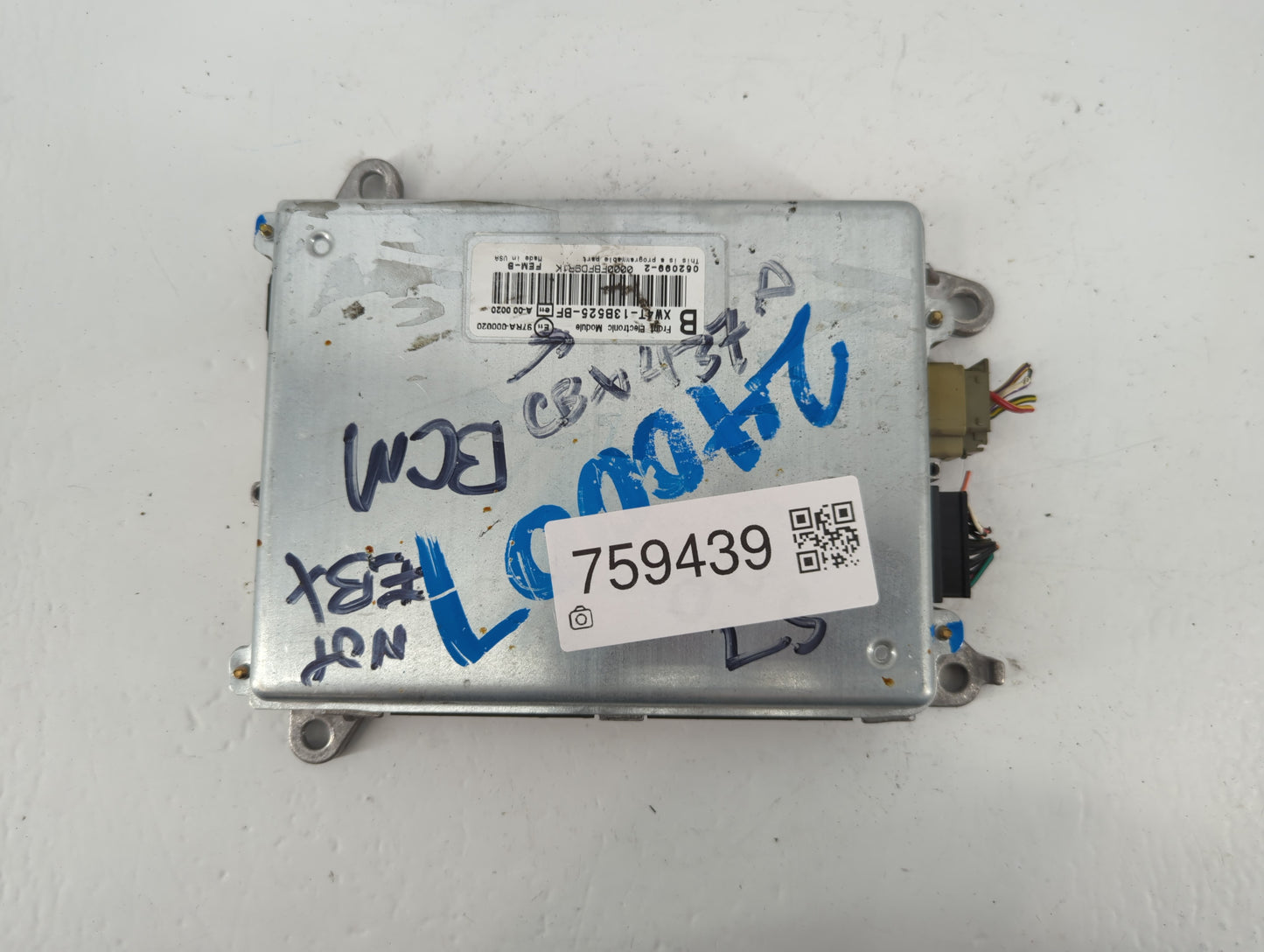 2000 Lincoln Ls Body Control Module Bcm Inner Cabin Fuse Box - Oemusedautoparts1.com